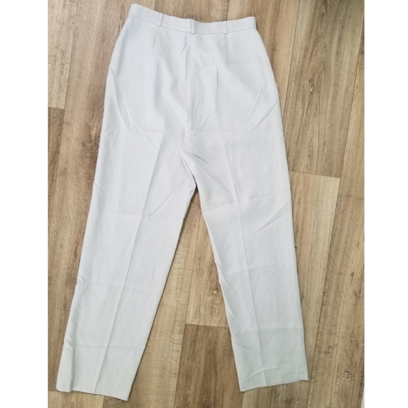 MILANO Silk Wool Blend Pants size 8 - Picture 4 of 4